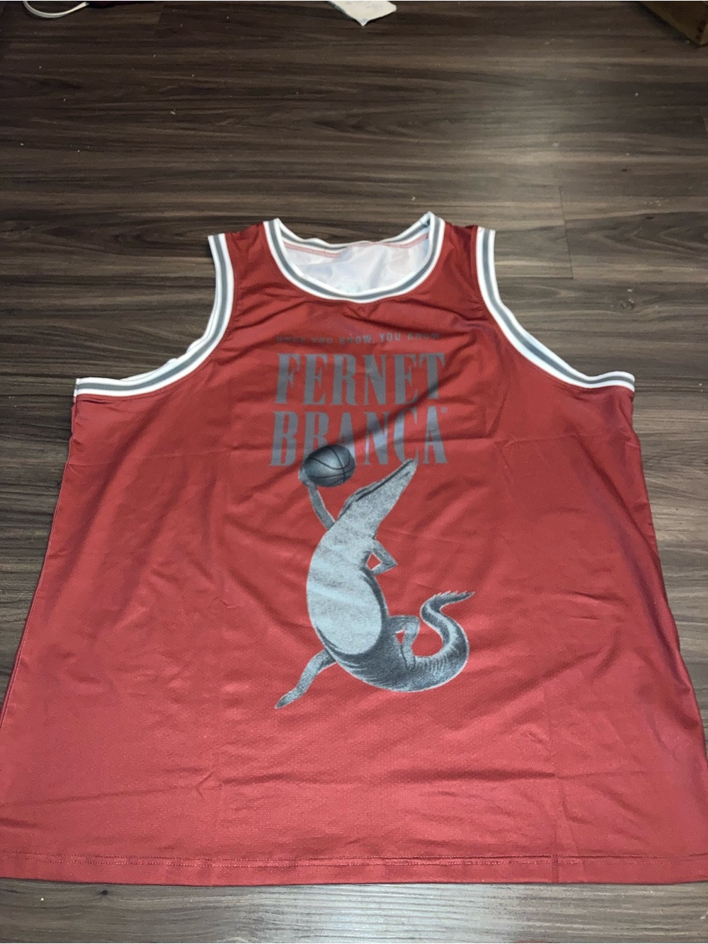 Fernet-Branca Red Graphic Tank Top